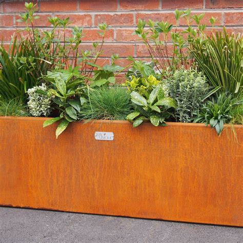 corten steel planter boxes sydney|corten steel planters near me.